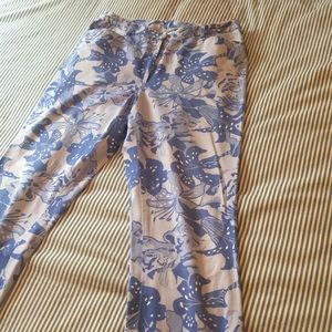 Lilly Pulitzer size 10 jaguar pants💙